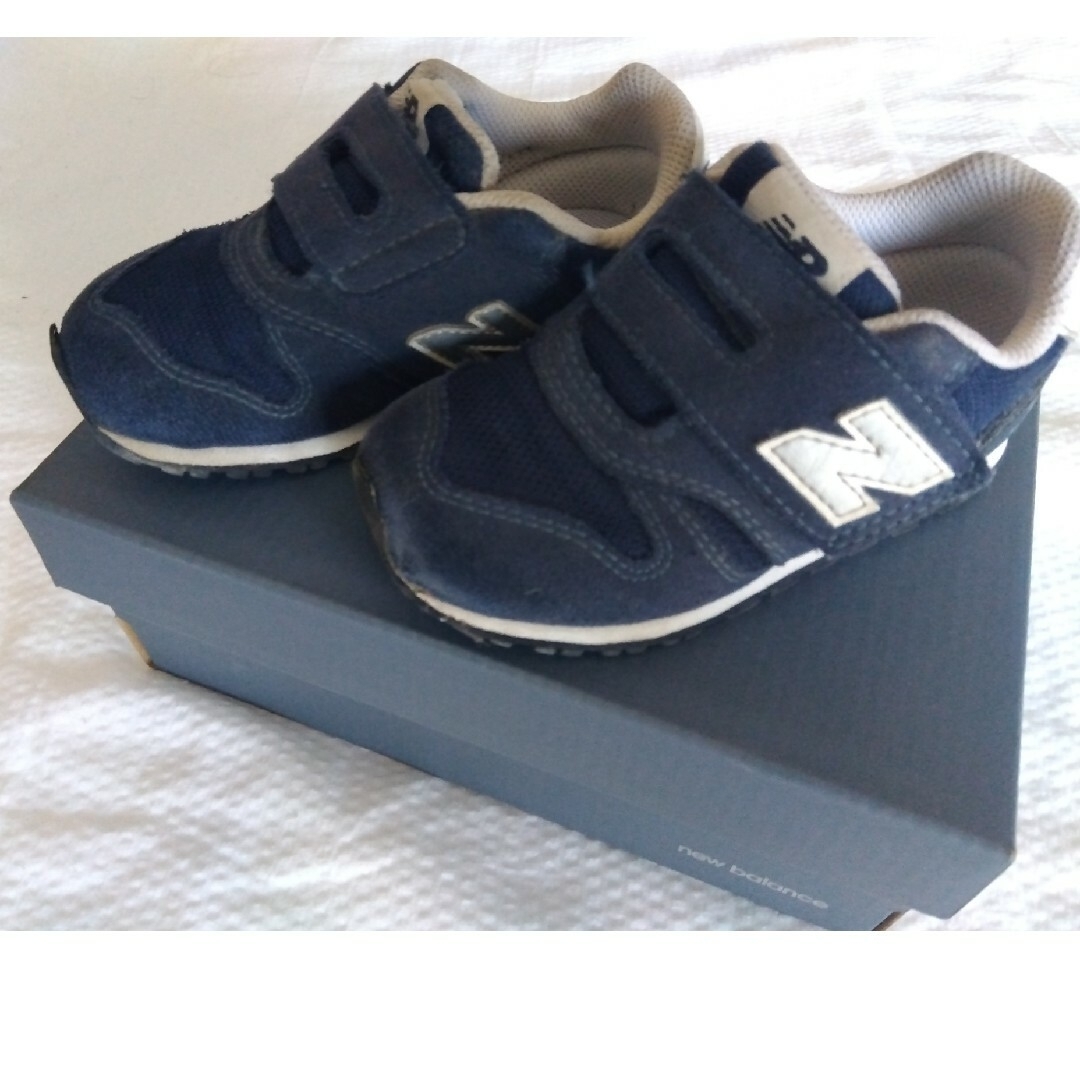 New Balance(ニューバランス)のNew Balance　14cm　ネイビー キッズ/ベビー/マタニティのベビー靴/シューズ(~14cm)(スニーカー)の商品写真