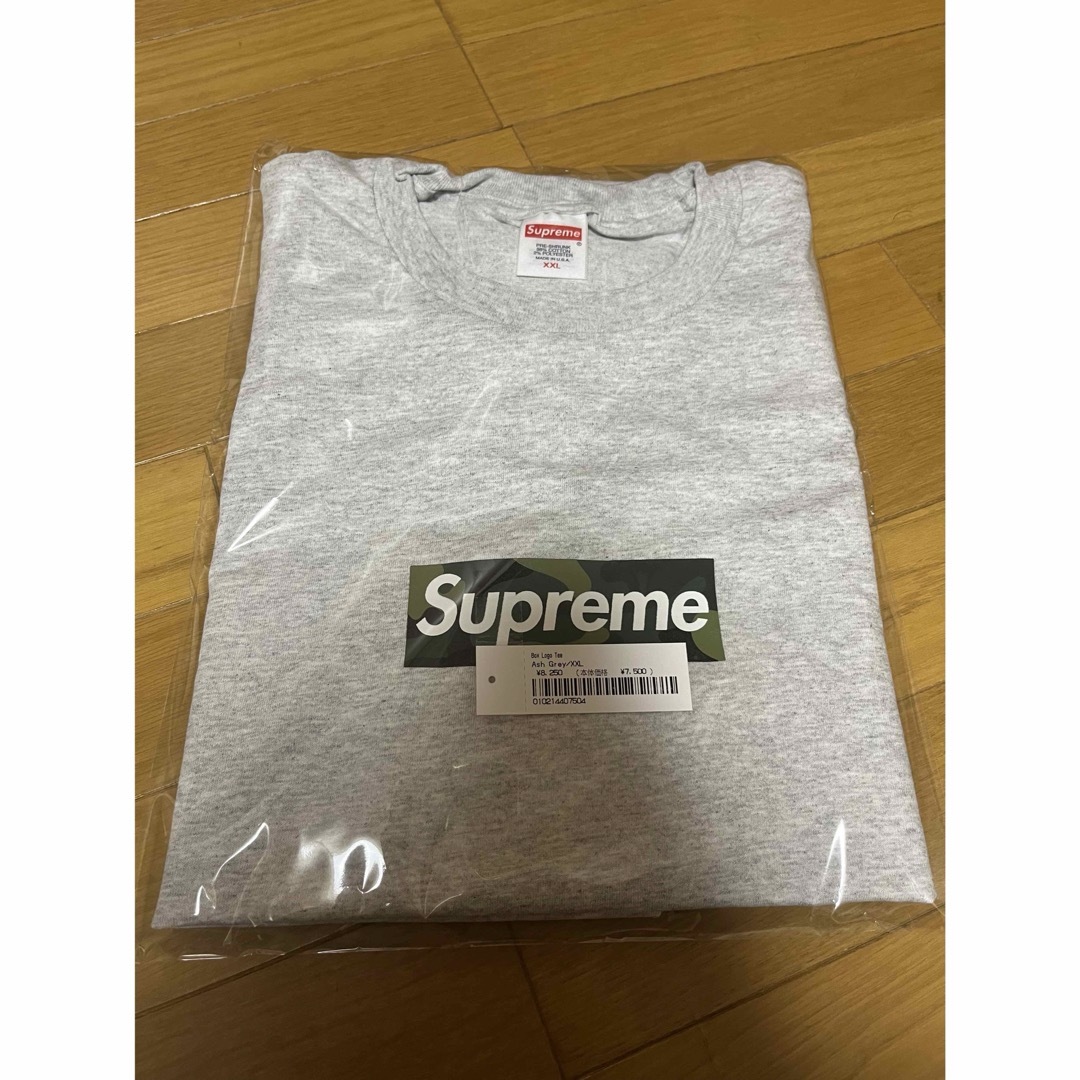 Supreme(シュプリーム)のSupreme Box Logo Tee "Ash Grey"  XXL メンズのトップス(Tシャツ/カットソー(半袖/袖なし))の商品写真