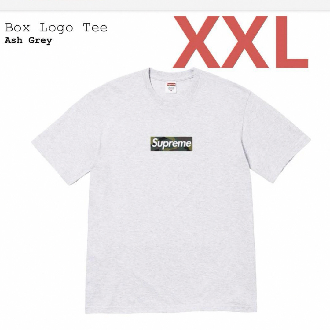 Supreme(シュプリーム)のSupreme Box Logo Tee "Ash Grey"  XXL メンズのトップス(Tシャツ/カットソー(半袖/袖なし))の商品写真