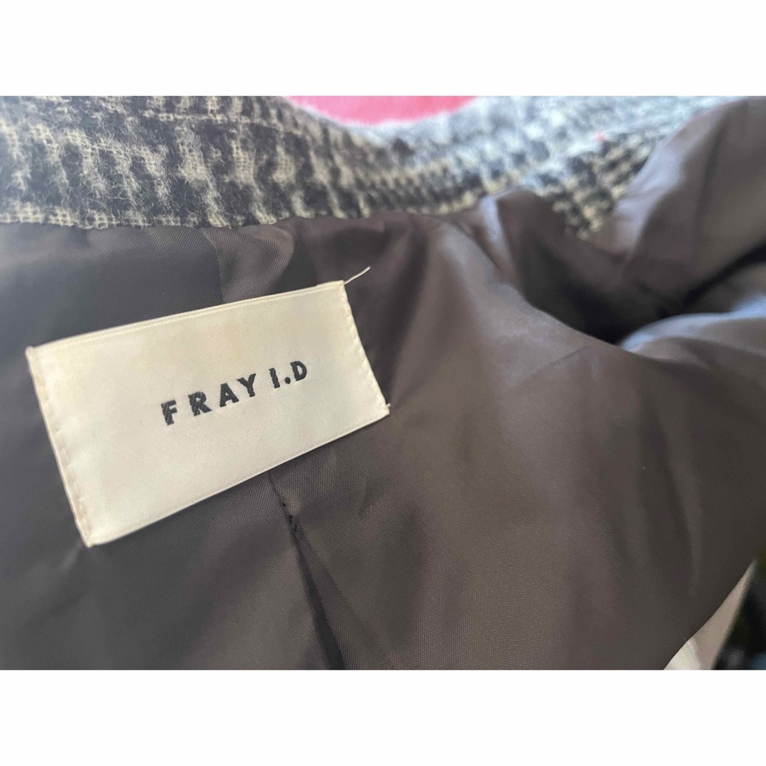 FRAY I.D(フレイアイディー)のフレイアイディ グレンコクーンコート レディースのジャケット/アウター(チェスターコート)の商品写真