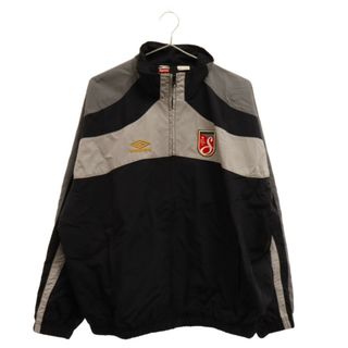 シュプリーム(Supreme)のSUPREME シュプリーム 23SS×Umbro Track Jacket アンブロ アーチフロッキープリント ナイロン トラックジャケット ブラック(フライトジャケット)