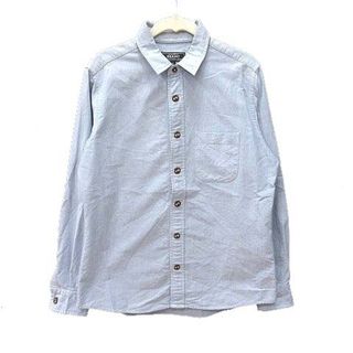 ビームス(BEAMS)のビームス BEAMS シャツ 長袖 レザー S 青 ブルー /CT(シャツ)