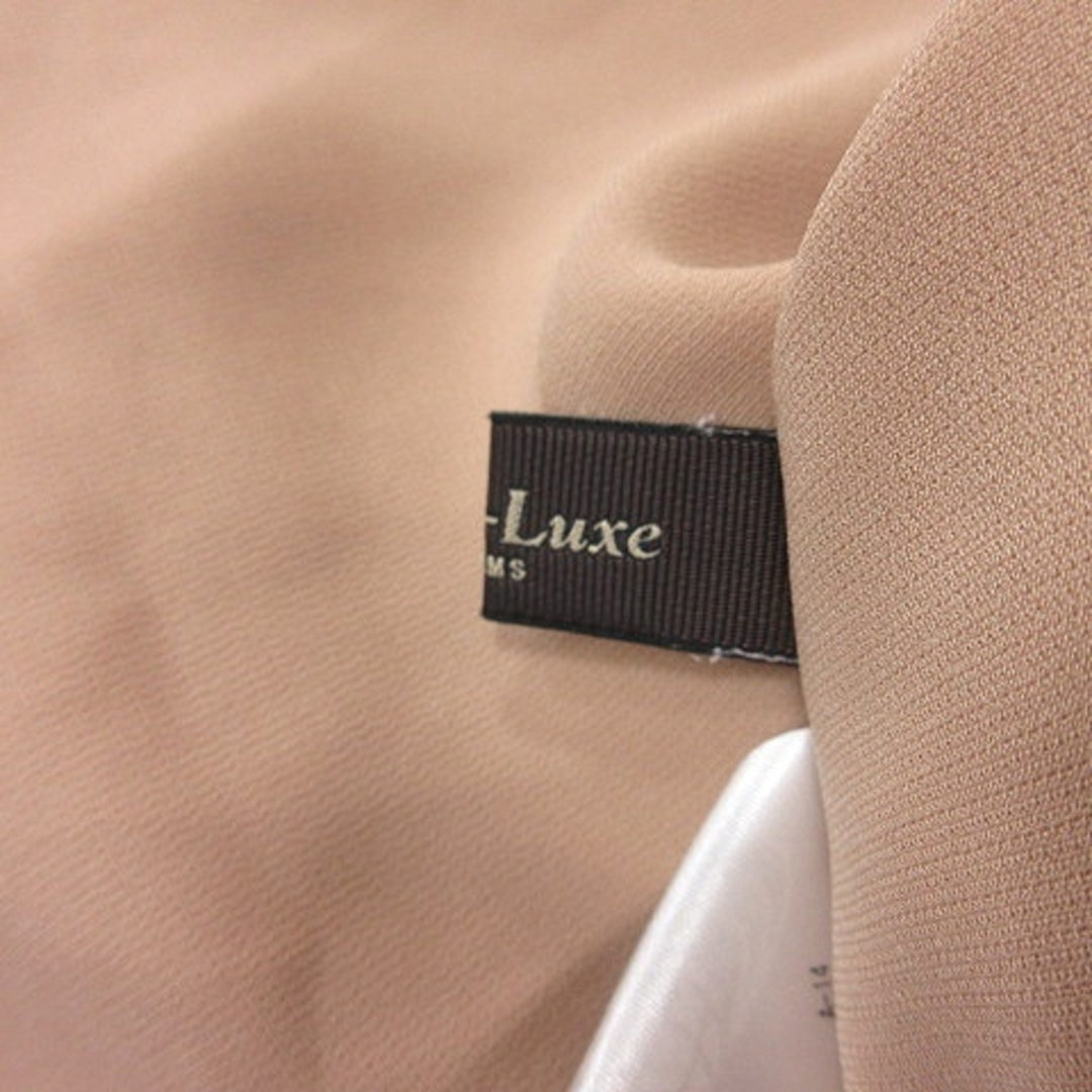 Demi-Luxe BEAMS(デミルクスビームス)のデミルクス ビームス ブラウス プルオーバー 長袖 36 ベージュ /YI レディースのトップス(シャツ/ブラウス(長袖/七分))の商品写真