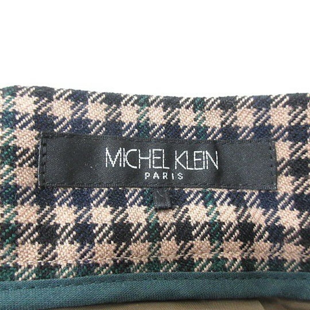 MICHEL KLEIN(ミッシェルクラン)のミッシェルクラン タイトスカート ミモレ ロング ウール 38 ベージュ レディースのスカート(ロングスカート)の商品写真