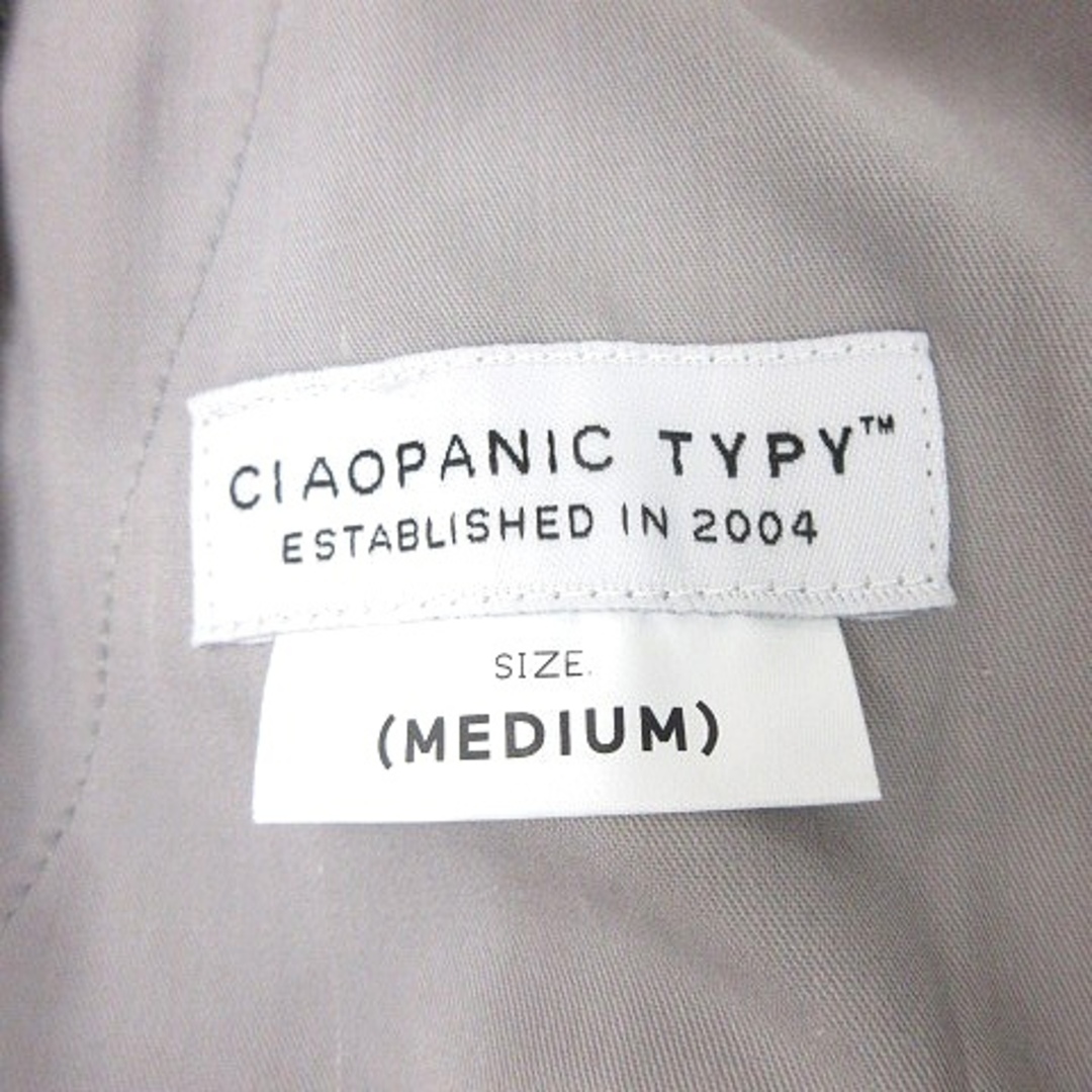 CIAOPANIC TYPY(チャオパニックティピー)のチャオパニック ティピー テーパードパンツ スラックス グレンチェック グレー メンズのパンツ(スラックス)の商品写真