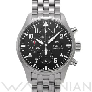 インターナショナルウォッチカンパニー(IWC)の中古 インターナショナルウォッチカンパニー IWC IW377710 ブラック メンズ 腕時計(腕時計(アナログ))