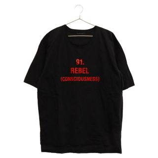 Wizzard - WIZZARD ウィザード 91 REBEL ラバープリント 半袖Tシャツ ブラック