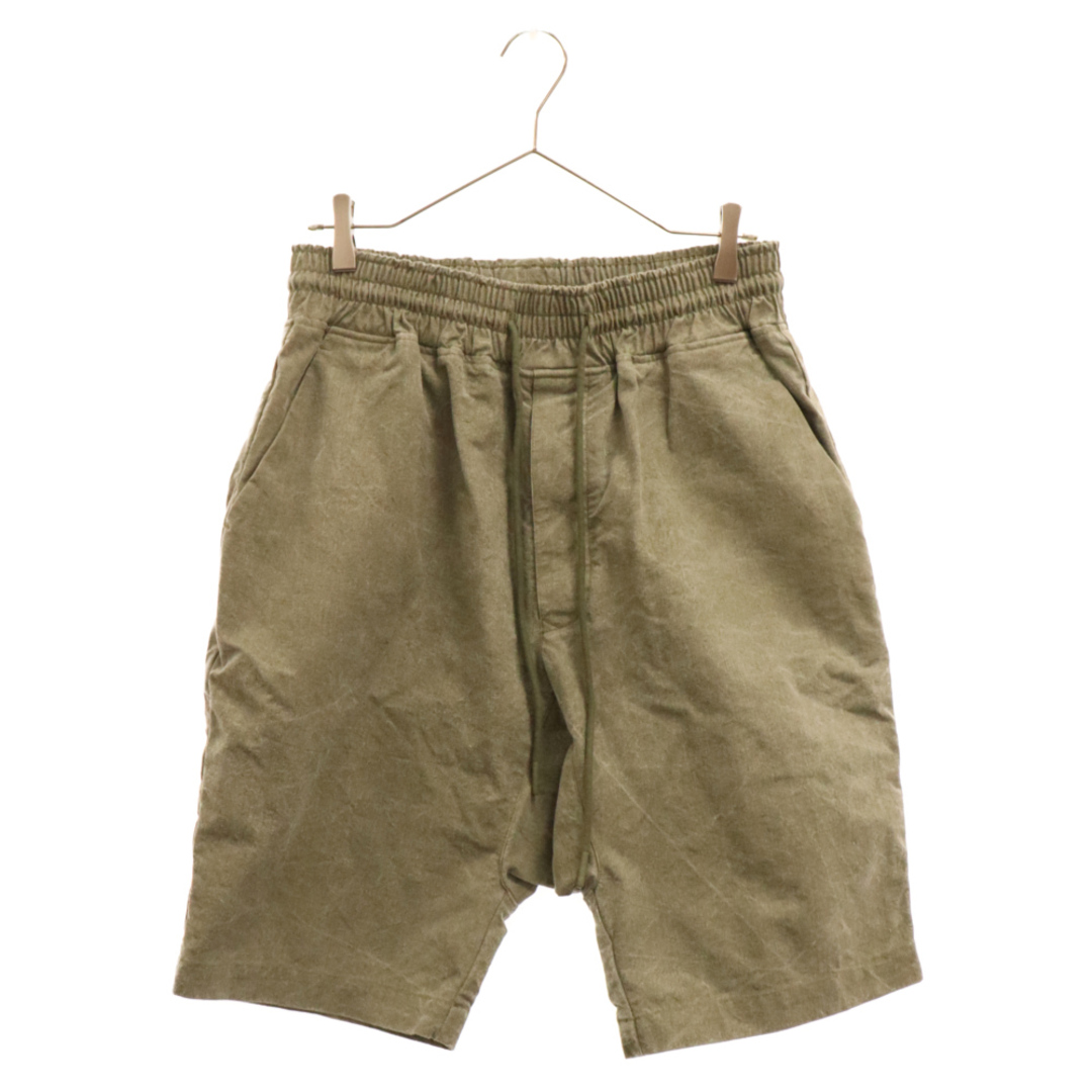 46センチ股下READY MADE レディメイド SEROUEL SHORTS コットンサルエルショーツ ハーフパンツ カーキ RE-CO-KH-00-00-137