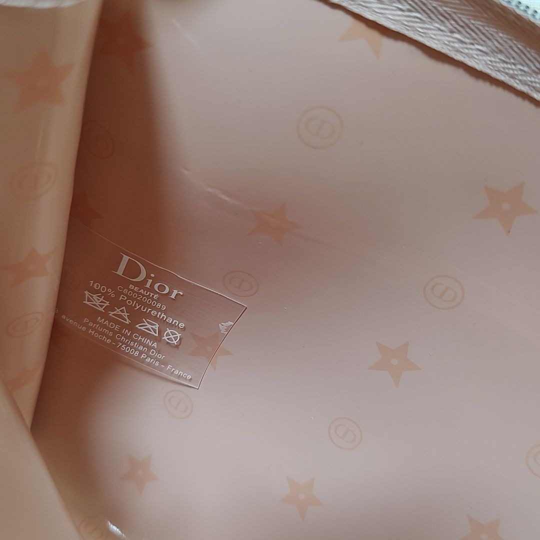 Christian Dior(クリスチャンディオール)のDior ディオール ポーチ ノベルティ ピンクベージュ レディースのファッション小物(ポーチ)の商品写真