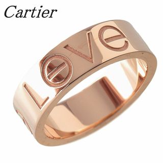 カルティエ(Cartier)のカルティエ ラブ リング #49 750PG 2006年クリスマス限定 新品仕上げ済 Cartier【15226】(リング(指輪))