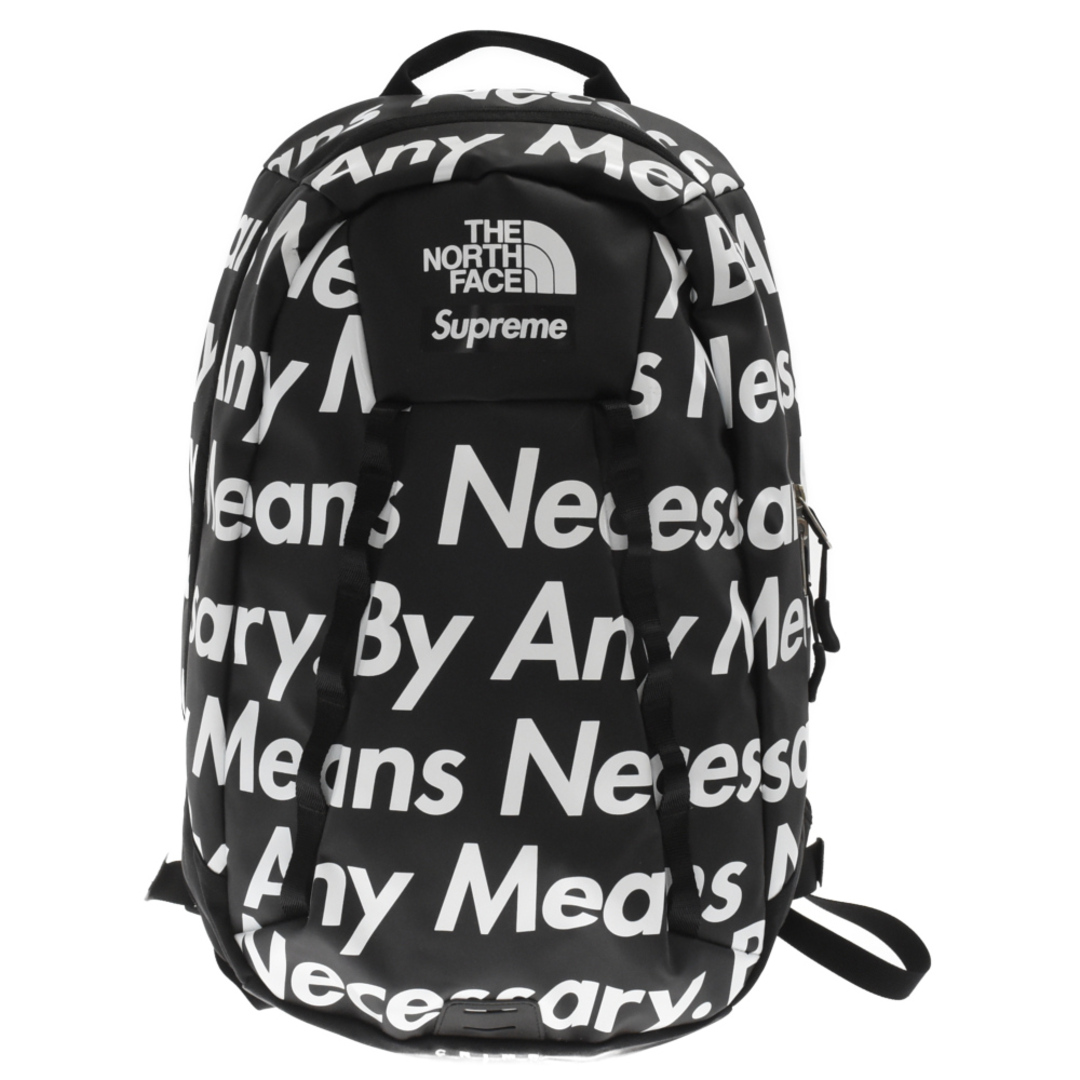 SUPREME シュプリーム 15AW×THE NORTH FACE Base Camp Crimp Back Pack ノースフェイス ベースキャンプクリンプバックパック リュック ブラック14センチショルダーベルト最長