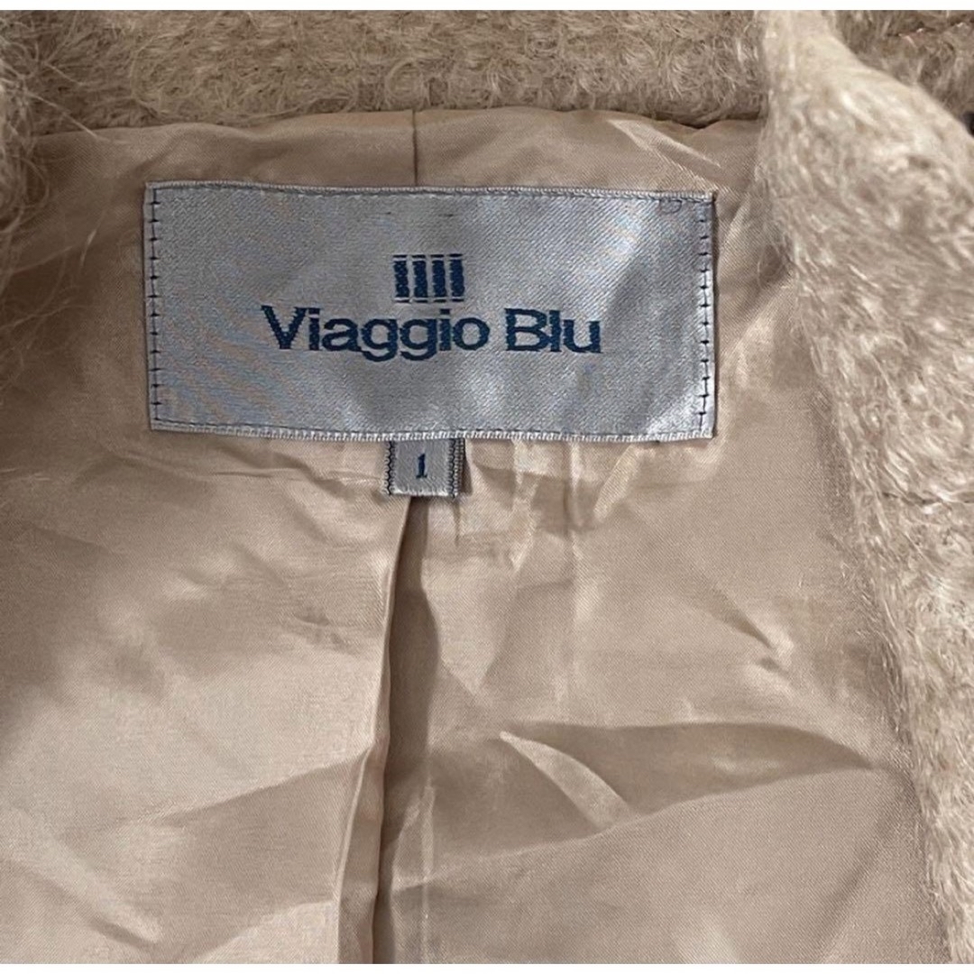 VIAGGIO BLU(ビアッジョブルー)のViaggio Blu  ビアッジョブルー　レディース　ポンチョ　アウター　S レディースのジャケット/アウター(ポンチョ)の商品写真