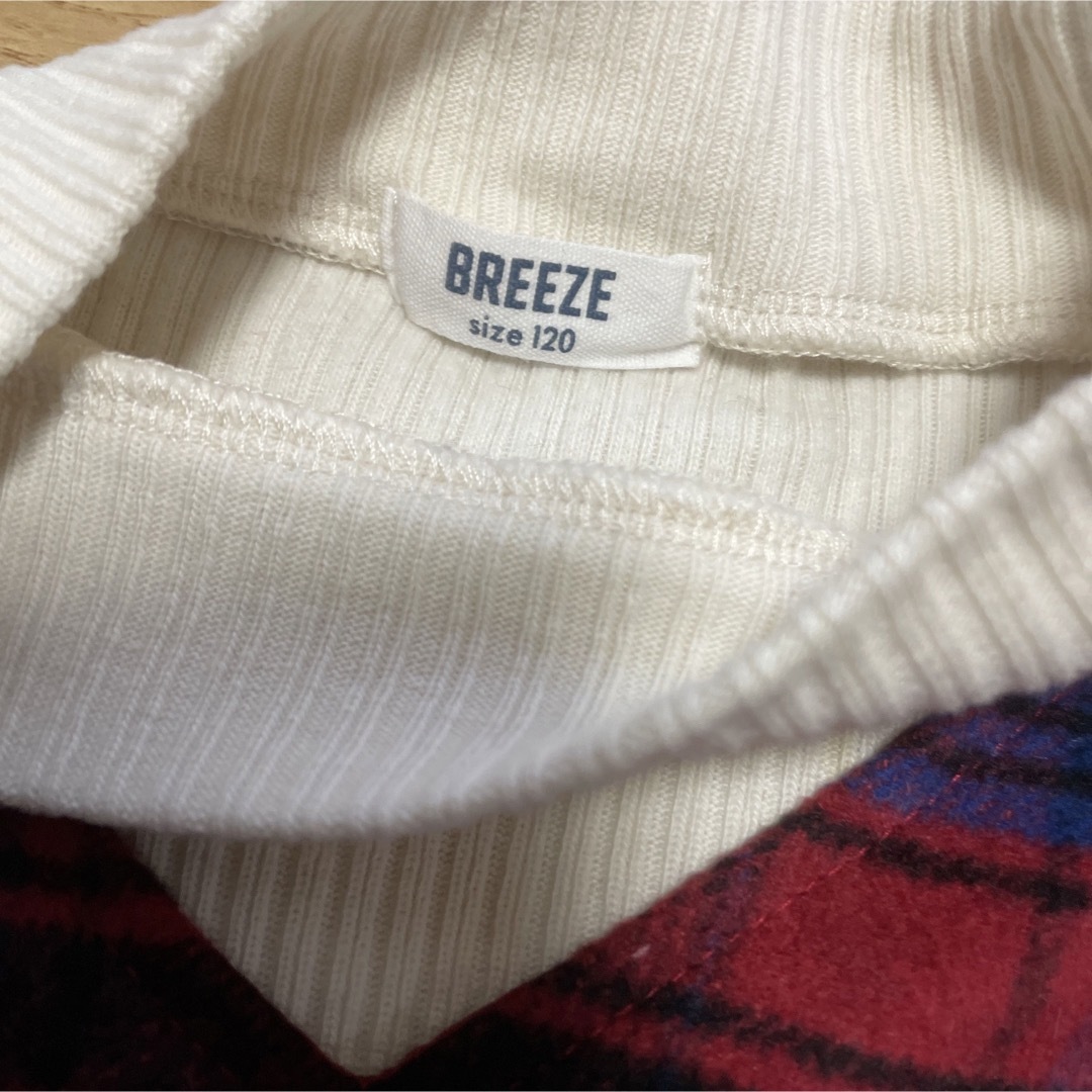 BREEZE(ブリーズ)のブリーズ　セットアップ　女の子　120 キッズ/ベビー/マタニティのキッズ服女の子用(90cm~)(Tシャツ/カットソー)の商品写真