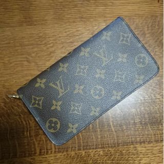 ルイヴィトン(LOUIS VUITTON)のルイヴィトン  ポルトモネ・ジップ  モノグラム  長財布(財布)