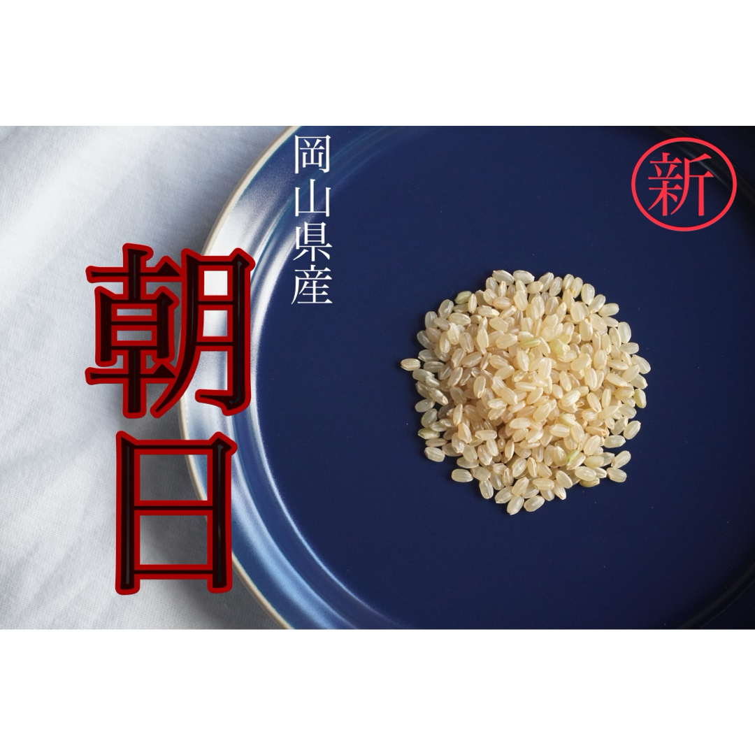 食品新米　岡山県産 幻の朝日米 令和5年産玄米20キロ