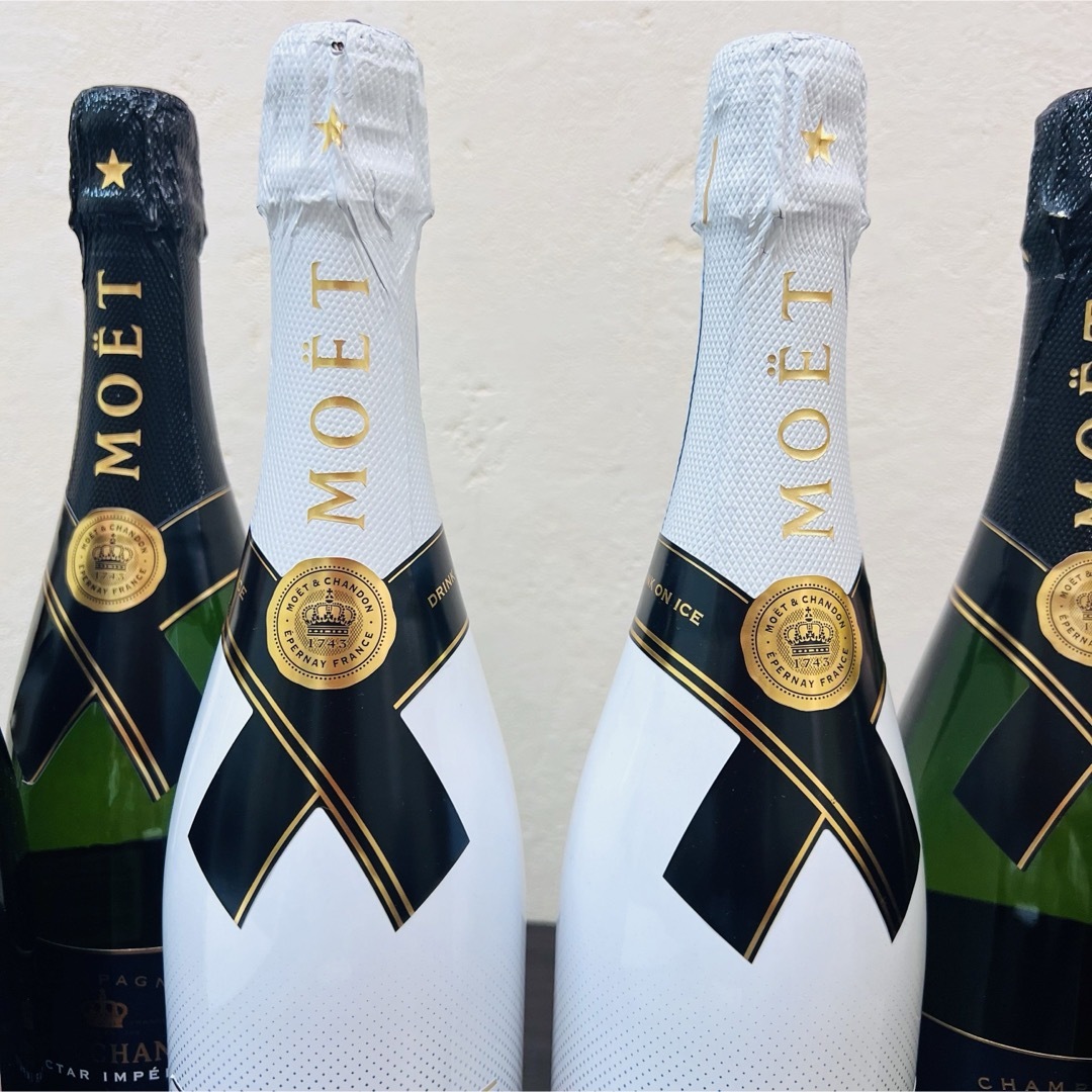 MOËT & CHANDON(モエエシャンドン)の未開栓 モエ 6本セット シャンパン　 食品/飲料/酒の酒(シャンパン/スパークリングワイン)の商品写真