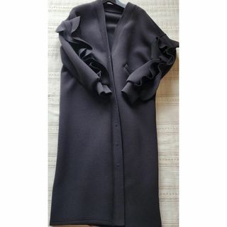 バースデーバッシュ(BIRTHDAY BASH)のFRILL SLEEVE LONG COAT (bb)(ロングコート)