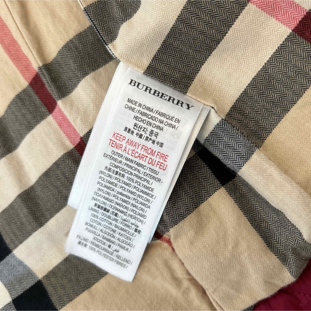 BURBERRY(バーバリー)のご専用です♡バーバリーチルドレン♡キルティングコート 3Y キッズ/ベビー/マタニティのキッズ服女の子用(90cm~)(コート)の商品写真