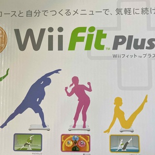 ウィー(Wii)のwii fit plus ホワイトボード(家庭用ゲームソフト)