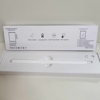 スタイラスペン パームリジェクション ワイヤレス充電 磁気吸着 iPadペンⒶ(PC周辺機器)