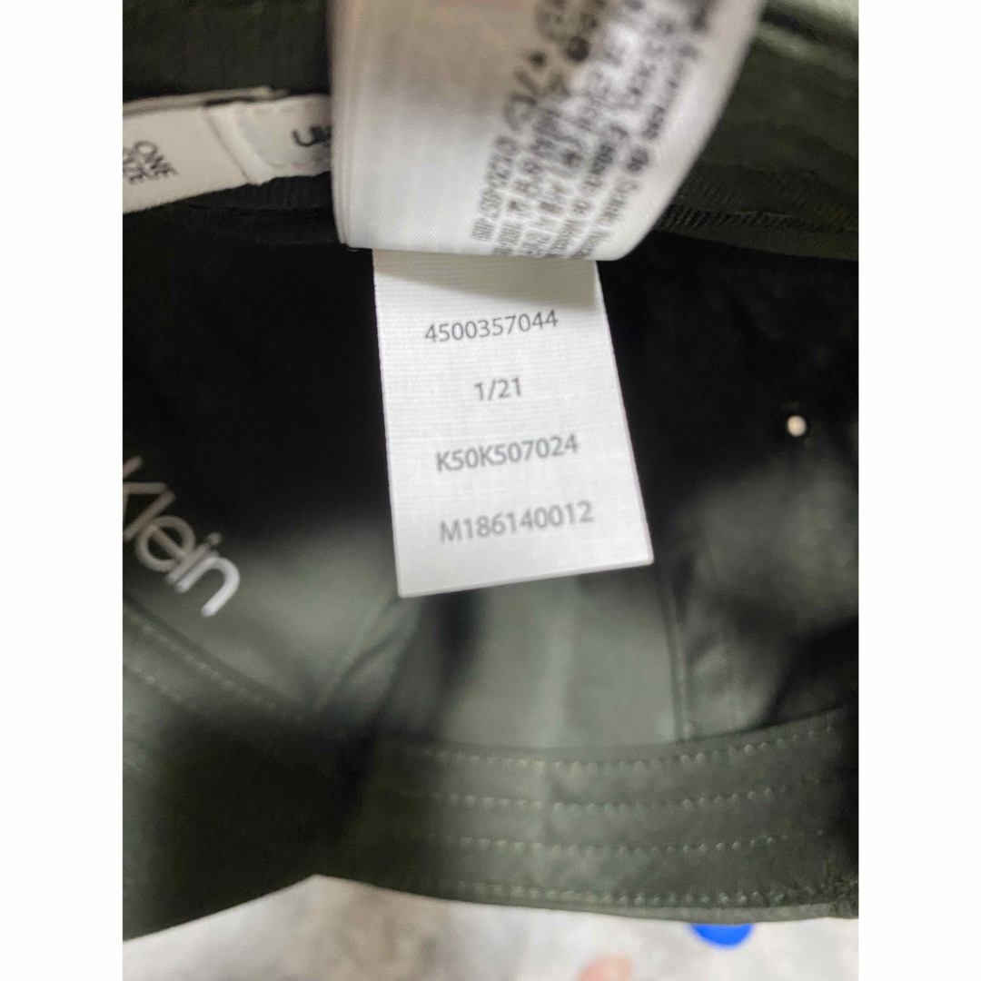 Calvin Klein(カルバンクライン)のカルバンクライン キャップ 帽子Calvin Klein CK(中古) メンズの帽子(キャップ)の商品写真