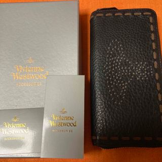 ヴィヴィアンウエストウッド(Vivienne Westwood)の美品【Vivienne Westwood】ヴィヴィアン／パンチングオーブ長財布(長財布)