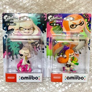 ニンテンドースイッチ(Nintendo Switch)の【新品未開封】スプラトゥーン amiiboガール&ヒメ★大人気セット★即購入⭕️(ゲームキャラクター)