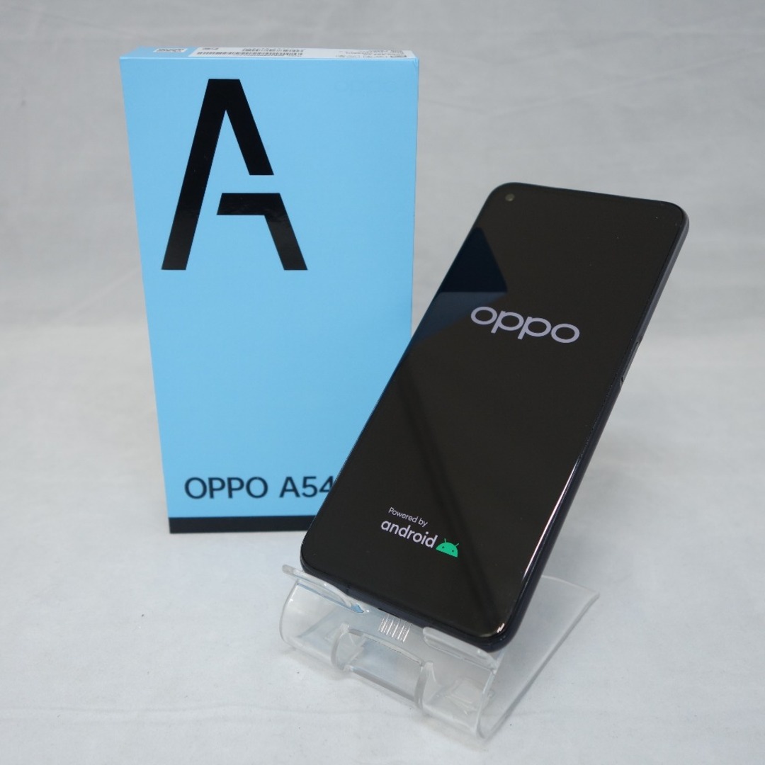 値段交渉 [au版] OPPO (オッポ) A54 5G シルバーブラック 利用