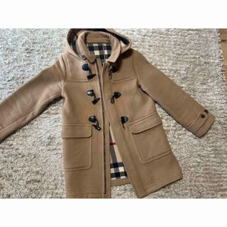 バーバリー(BURBERRY)のりさ様ご専用⭐️バーバリーチルドレン　160 ダッフルコート　ノバチェック(ジャケット/上着)