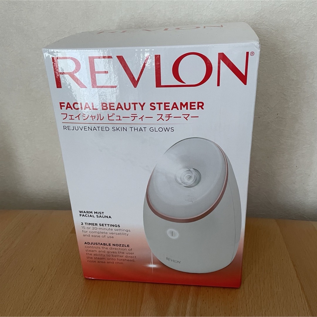 REVLON(レブロン)のREVLON　フェイシャルビューティースチーマー　 スマホ/家電/カメラの美容/健康(フェイスケア/美顔器)の商品写真