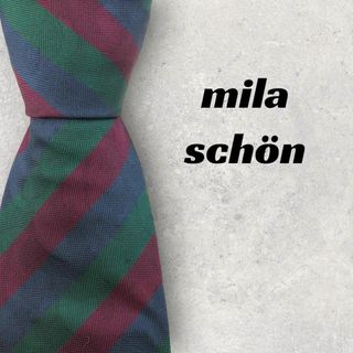 ミラショーン(mila schon)の【5584】美品！mila schön　ネクタイ　マルチカラー(ネクタイ)