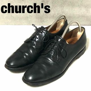 チャーチ(Church's)のチャーチ　革靴　ブラック　美品　ドレス　ドレスシューズ　レザー(ドレス/ビジネス)