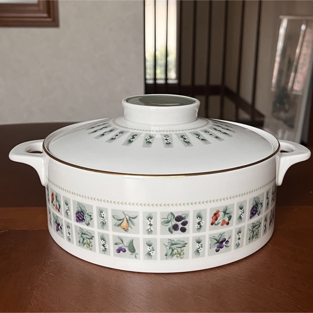 Royal Doulton(ロイヤルドルトン)の【レア美品】ロイヤルドルトン★タペストリー★パーティセット インテリア/住まい/日用品のキッチン/食器(食器)の商品写真