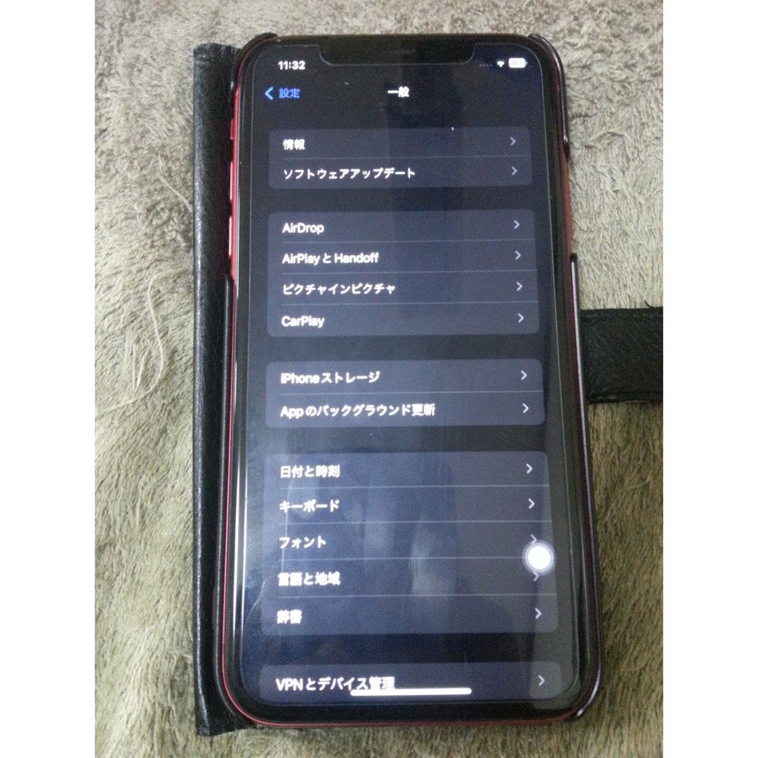 iPhone(アイフォーン)のiPhone11 RED 64GB スマホ/家電/カメラのスマートフォン/携帯電話(スマートフォン本体)の商品写真
