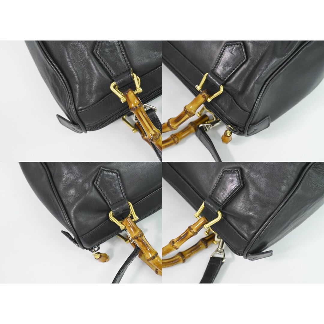 GUCCI - 本物 グッチ GUCCI バンブー 2WAY ショルダーバッグ GUCCI - 本物 グッチ GUCCI バンブー 2WAY ショルダーバッグ
