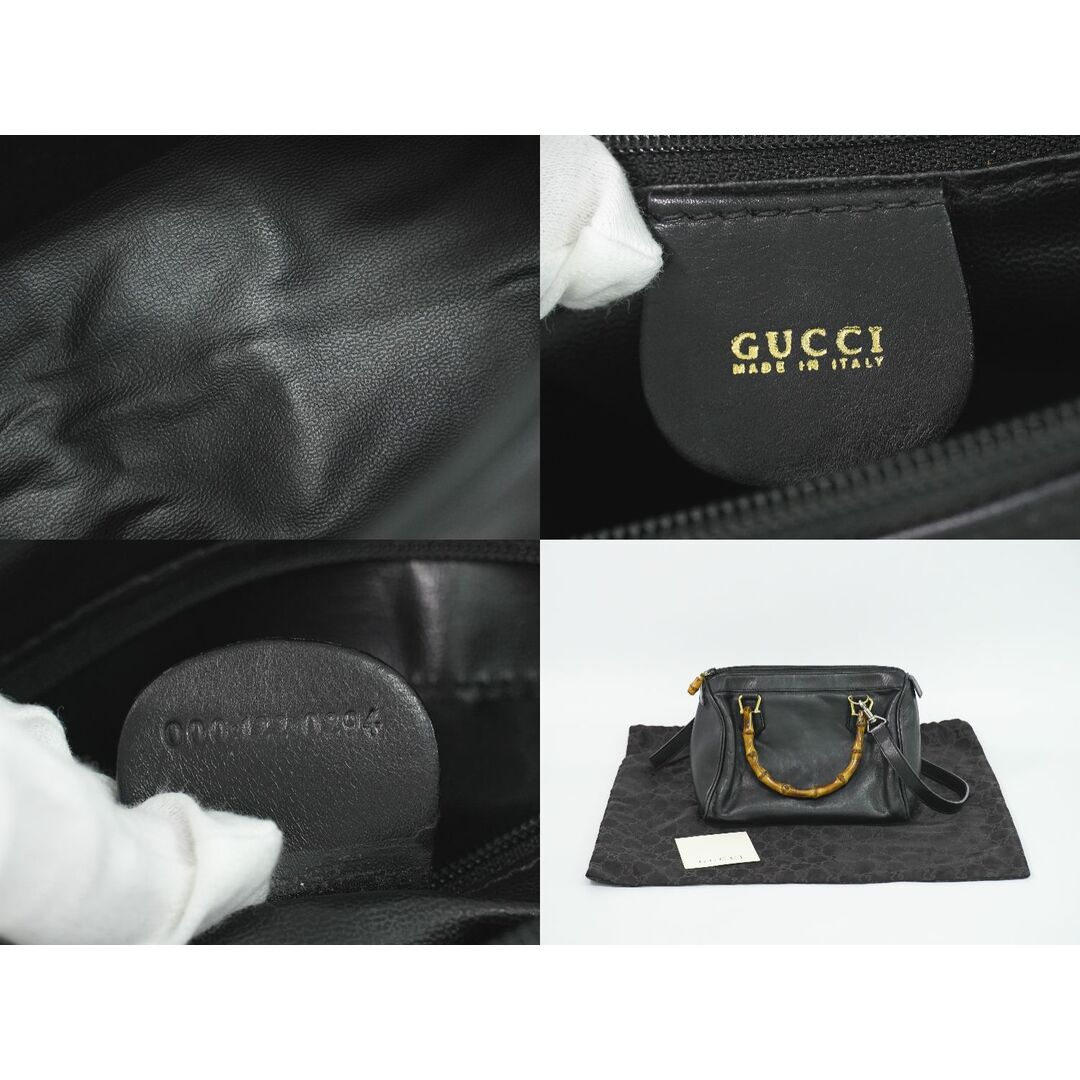 GUCCI - 本物 グッチ GUCCI バンブー 2WAY ショルダーバッグ GUCCI - 本物 グッチ GUCCI バンブー 2WAY ショルダーバッグ