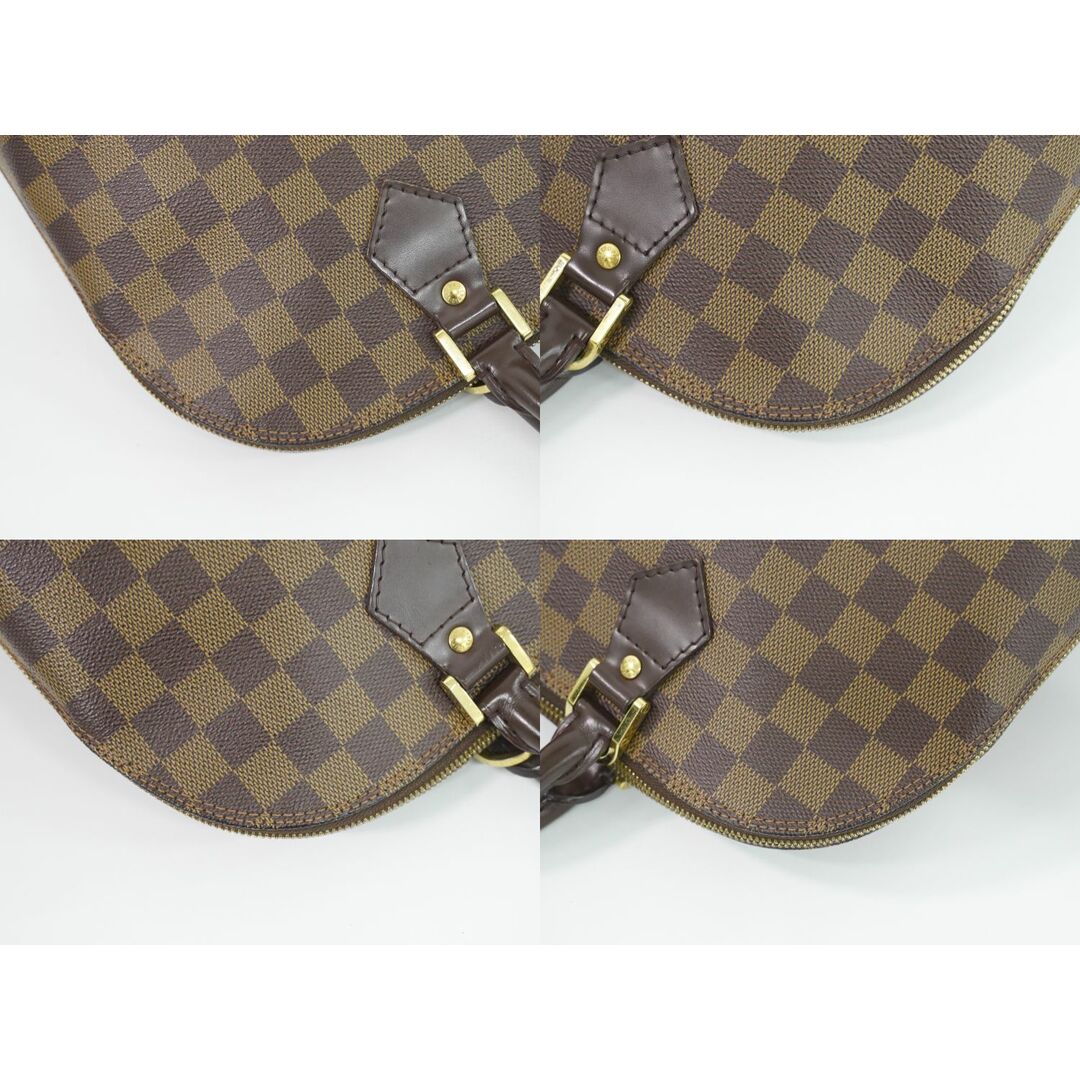 LOUIS VUITTON(ルイヴィトン)の本物 ルイヴィトン LOUIS VUITTON LV アルマ PM ダミエ エベヌ ハンドバッグ ブラウン N51130 Alma ビトン バッグ 中古 レディースのバッグ(ハンドバッグ)の商品写真