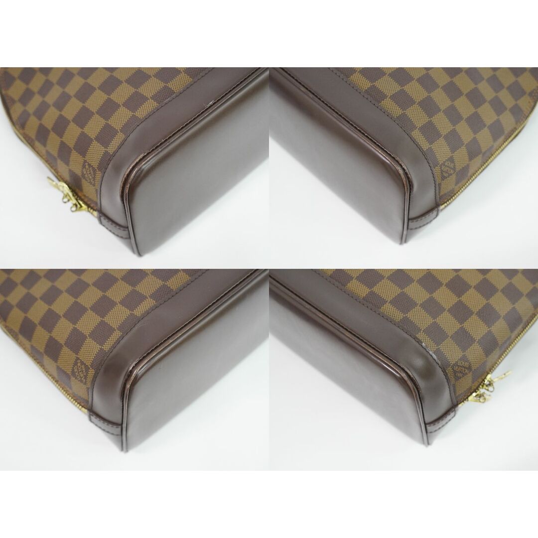 LOUIS VUITTON(ルイヴィトン)の本物 ルイヴィトン LOUIS VUITTON LV アルマ PM ダミエ エベヌ ハンドバッグ ブラウン N51130 Alma ビトン バッグ 中古 レディースのバッグ(ハンドバッグ)の商品写真