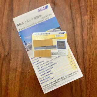 【送料無料】ANA 株主優待券 1枚（2024/11/30迄）＋グループ優待券(航空券)