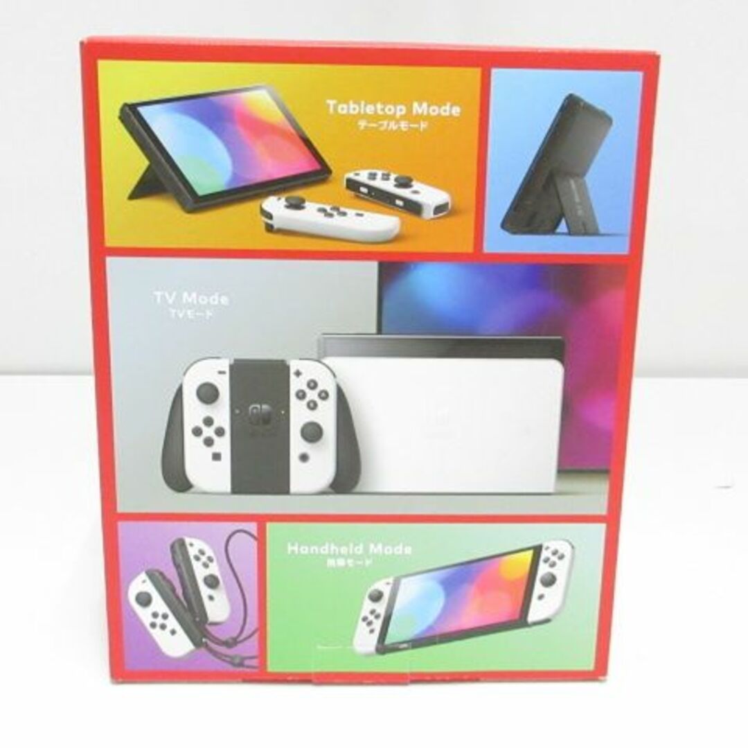 Nintendo Switch(ニンテンドースイッチ)のNintendoSwitch 未使用 有機EL  ホワイト エンタメ/ホビーのゲームソフト/ゲーム機本体(家庭用ゲーム機本体)の商品写真