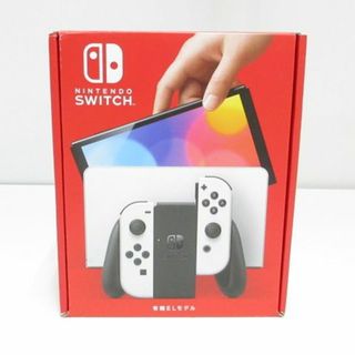 ニンテンドースイッチ(Nintendo Switch)のNintendoSwitch 未使用 有機EL  ホワイト(家庭用ゲーム機本体)