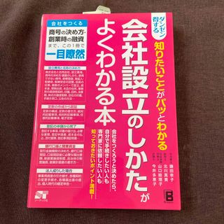 ダンゼン得する知りたいことがパッとわかる会社設立のしかたがよくわかる本(ビジネス/経済)