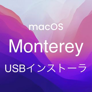 mac OS Monterey 12.7.4インストールUSBメモリ 起動(PCパーツ)