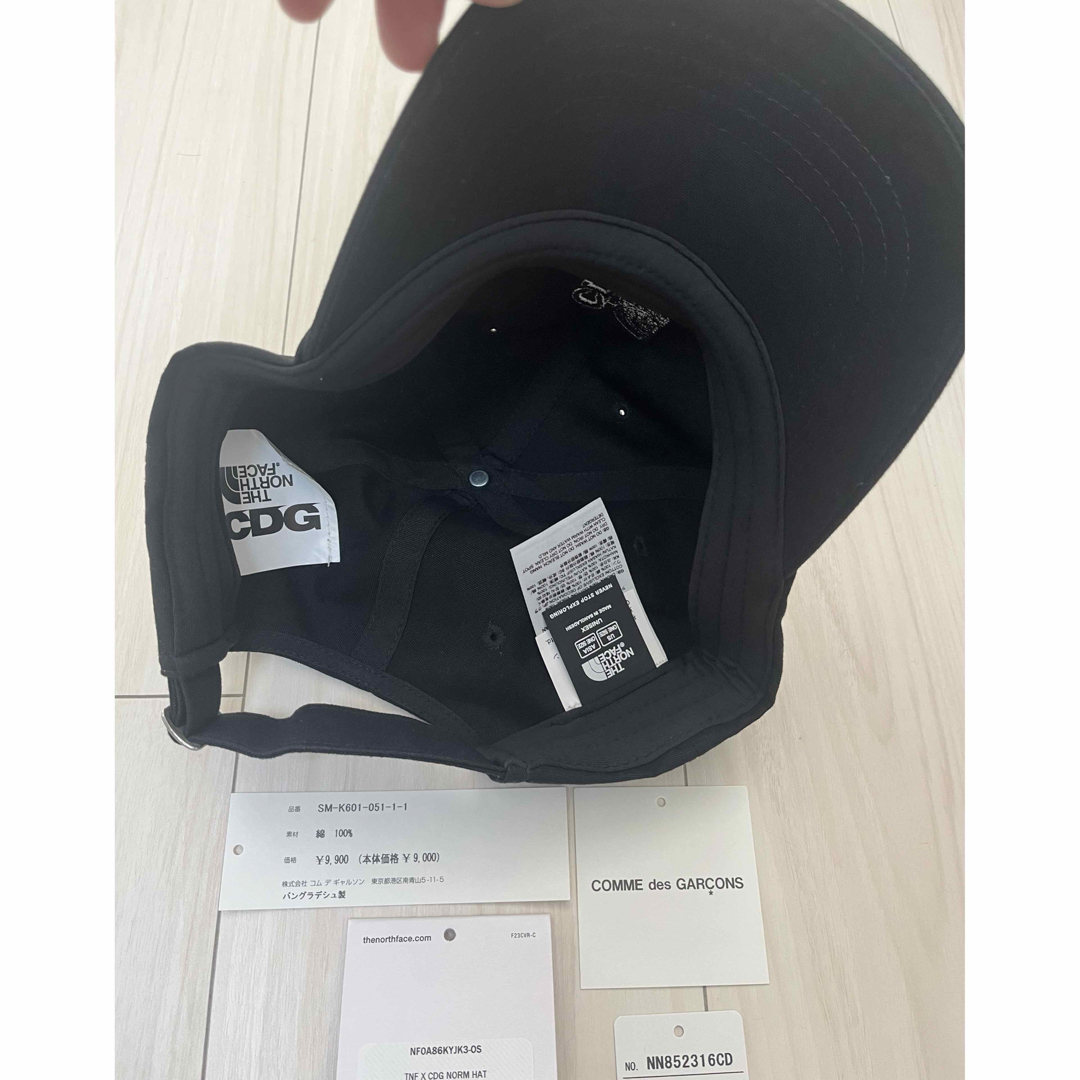 THE NORTH FACE(ザノースフェイス)のThe North Face x CDG Norm Hat Black キャップ メンズの帽子(キャップ)の商品写真