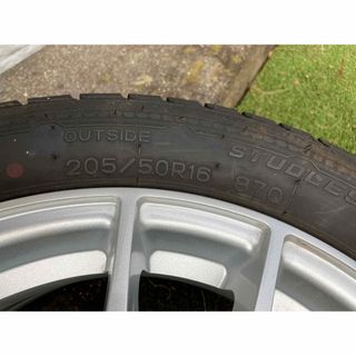 20年式 205/50r16 スタッドレス タイヤ ＆ ホイール セット