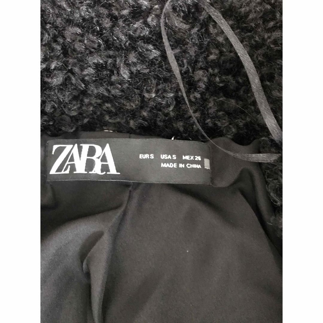 レディースZARA フェイクファーコート　テディコート　新品　S