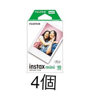 フジフイルム(富士フイルム)のFUJIFILM instax mini チェキフイルム　10枚　4つ(その他)