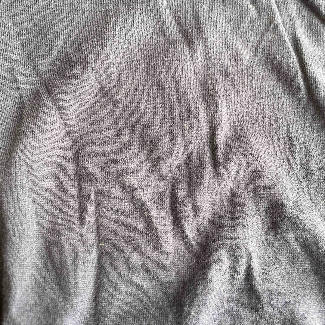 Drawer(ドゥロワー)のdrawer⭐︎紺　コットンシルクニット⭐︎サイズ1！ レディースのトップス(ニット/セーター)の商品写真