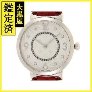 ルイヴィトン(LOUIS VUITTON)のルイ・ヴィトン タンブール スリム MM Q13MJZ  クオーツ【472】(腕時計)