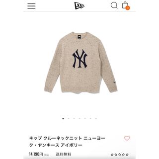 ニューエラー(NEW ERA)の⭐︎nij様専用⭐︎ニューエラー NEW ERAネップ クルーネックニット(ニット/セーター)